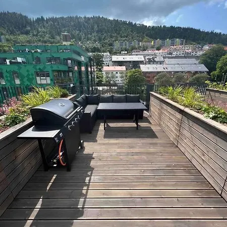 Appartement Sentrums-naer Med Sjoutsikt Bergen